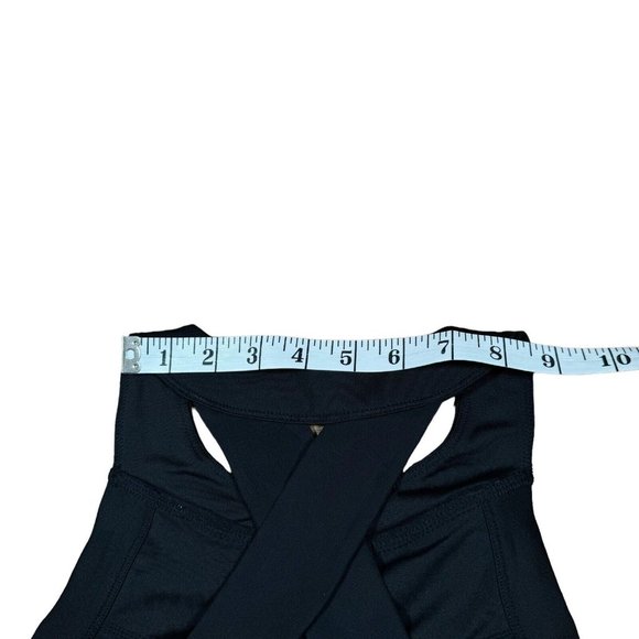 NEW DKNY‎ Donna Karan Active Sports Bra Sz XS Geometrical Print Crossback NWT - Picture 5 of 7